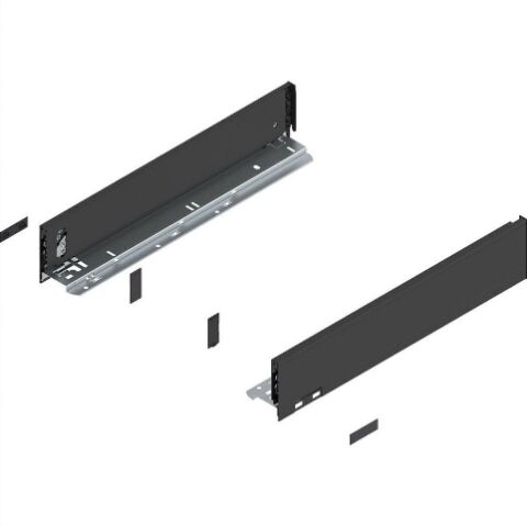 Blum LEGRABOX - sada bočnic, 500 mm, Karbonově černá, výška M