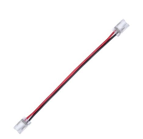 LED BCI+BCI (led+led) konektor, 10mm led páska (14w), rohové propojení, D: 60 mm