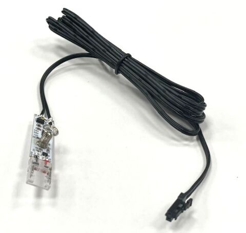 Vypínač/stmívač do profilu pro LED pásku 8mm s konektory BCI + AMP