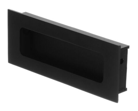 Úchytka XZ01 zápustná, 96 mm, matná černá