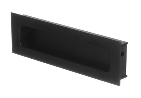 Úchytka XZ01 zápustná, 128 mm, matná černá