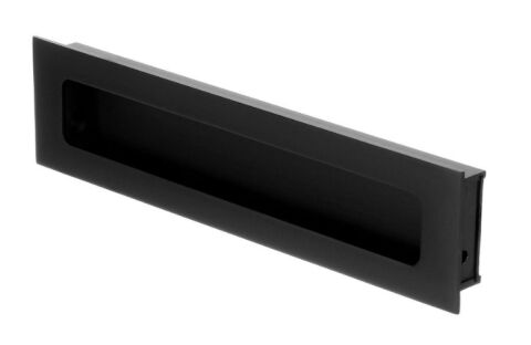 Úchytka XZ01 zápustná, 160 mm, matná černá