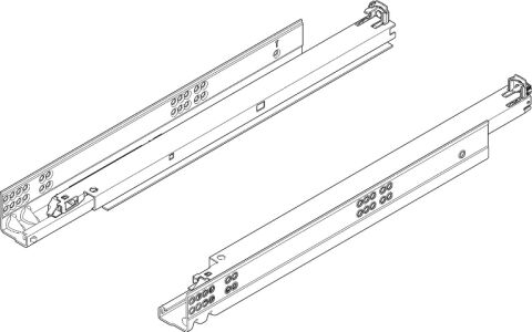 TANDEM plus BLUMOTION vodící systémy L+P, 700mm, 50kg