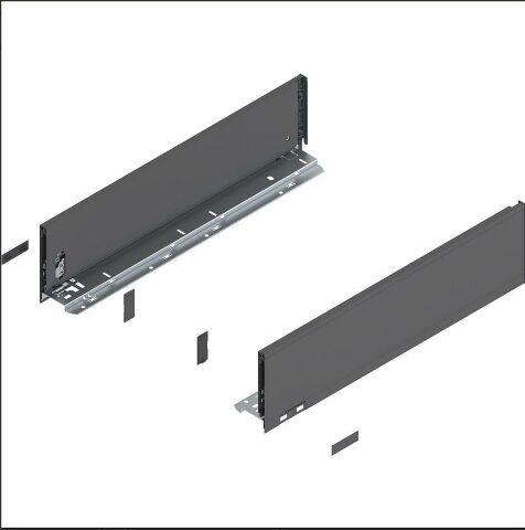 Legrabox 500 K SET Orion šedá, Blumotion nebo TOB 70kg, Vnitřní