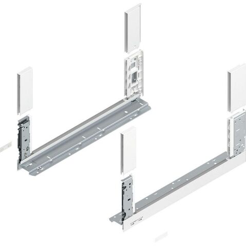 Legrabox Free 550 C SET Hedvábně bílá se sklem, Blumotion nebo TOB 40kg