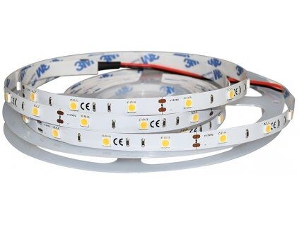 LED páska 7,5 W/m studená bílá, 3,5mm, 12V