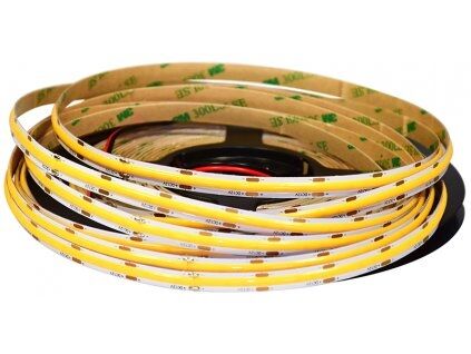 LED páska COB, 14 W/m, teplá bílá, 10mm, 12V