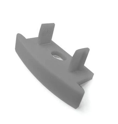 LED koncovka profilu IN65 k zafrézování, stříbrná