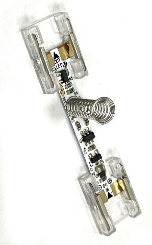 LED stmívač do hliníkové lišty pro montáž pod difuzor bez diody, šířka pásky 8-10mm, 5-24V