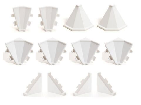 SET příslušenství k těsnící liště  Kronospan profil 28, bílá