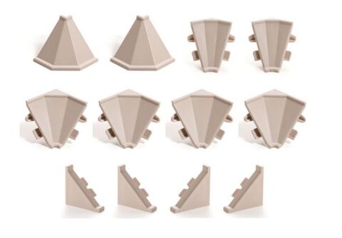 SET příslušenství k těsnící liště  Kronospan profil 28, béžová