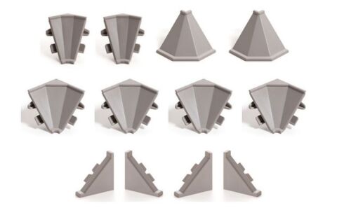 SET příslušenství k těsnící liště  Kronospan profil 28, šedobéžová