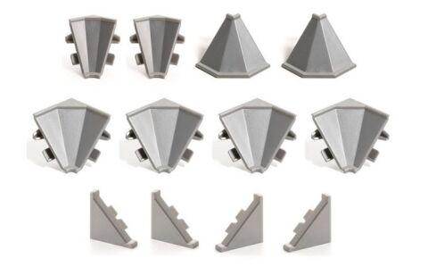 SET příslušenství k těsnící liště  Kronospan profil 28, šedá