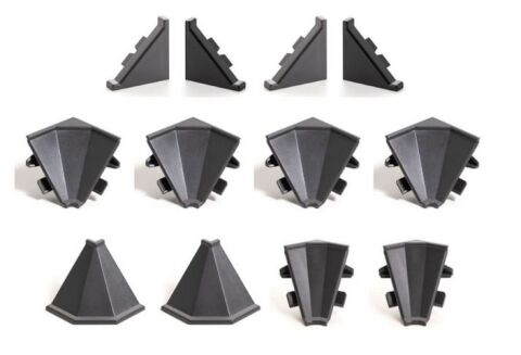 SET příslušenství k těsnící liště  Kronospan profil 28, antracit