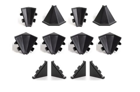 SET příslušenství k těsnící liště  Kronospan profil 28, černá