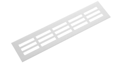 Hliníková větrací mřížka, 60x250 mm, eloxovaný hliník