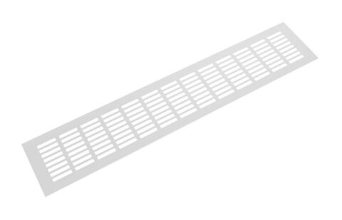 Hliníková větrací mřížka, 100x500 mm, eloxovaný hliník