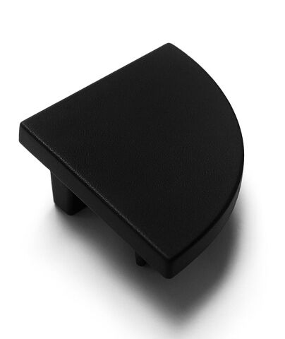 LED koncovka profilu LL166 rohový, černá