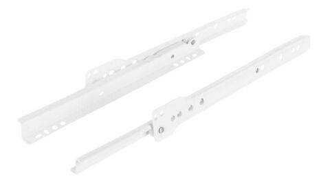 Výsuv rolničkový 250mm, bílý