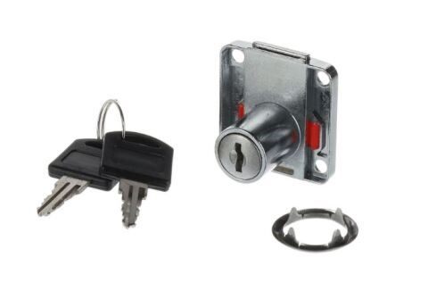 Zámek zásuvkový EZ20, zinek, poniklování