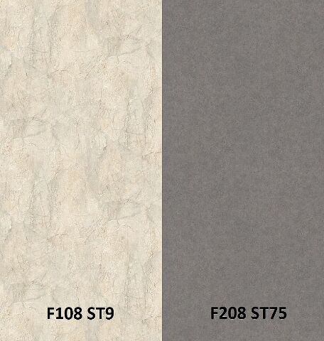 Zádový panel (zástěna) Egger F108 ST9 Mramor San Luca / F208 ST75 Pietra Fanano šedá, 4100x6400x9,2