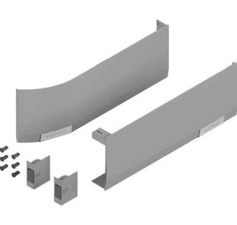 SERVO DRIVE - Výklop AVENTOS TOP HF, HL, HS sada krytek - šedá