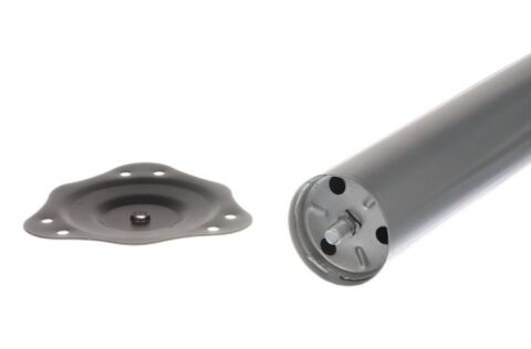 Stolová noha, plotnička, D60/H710 mm, šedá