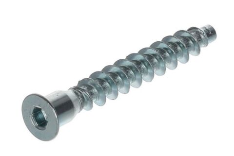 Konfirmát 7/50 mm, s vnitřním imbusem, zápustná hlava, zinek bílý (balení 250ks)