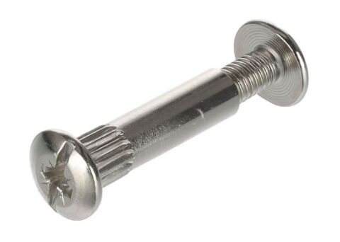 Spojovací šroub M6x14 + M6x30 mm, PZ, bílý zinek