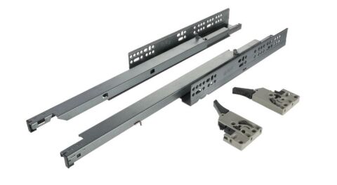 Skrytý celovýsuv, s tlumením, 25 kg, 400 mm, 2D příchyty