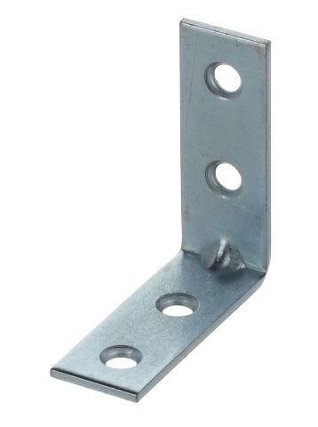 Úhelník 40x40x15 mm, T2, bílý zinek