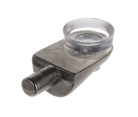 Policová podpěrka, kolíček pro skleněné police-rovný 5mm NIKL