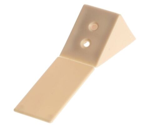 Úhelník (růžek) plastový velký, bříza