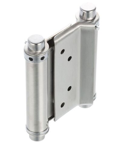 Dvojitý pružinový závěs, 75mm, nerezová ocel