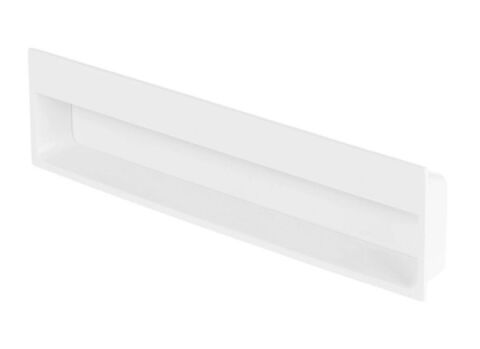 Úchytka XZ11 zápustná, 160 mm, matná bílá