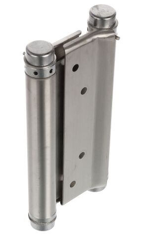 Dvojitý pružinový závěs (western), 150mm, nerezová ocel