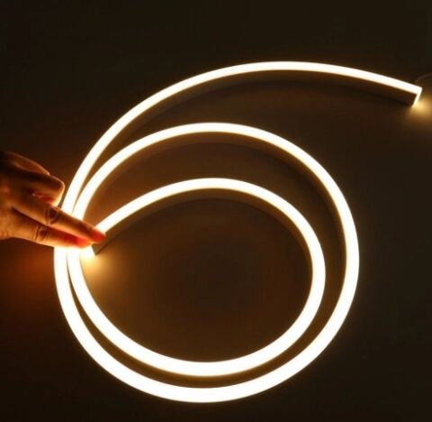 LED páska NEON 10 W/m, IP67, neutrální bílá, 8mm, 24V, 5m