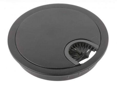 Kabelová průchodka kovová pr. 80mm, černá