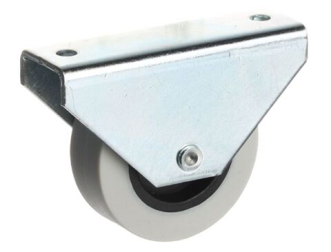 Kolečko nábytkové 45mm pevné, šedé