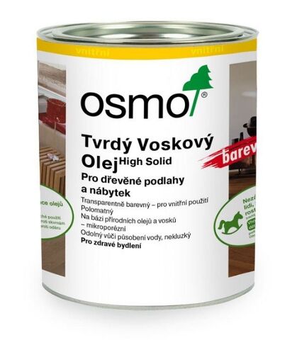 OSMO 3071 tvrdý voskový olej - medový, 0,75l