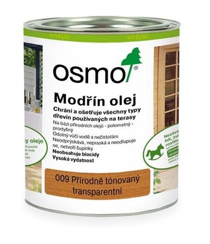 OSMO 009 terasový olej - modřín 2,5l