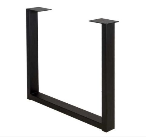 Stolová podnož Irena 720x795 mm - černá - PÁR