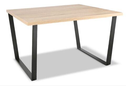 Stolová podnož Cremona -  v. 710 mm, š. 700 mm (dole) a 800 mm (nahoru) - černá - pár