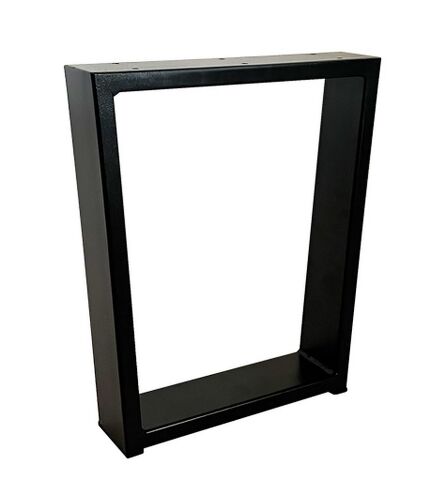 Stolová podnož Lavička Cremona -  v. 410 mm, š. 290 mm (dole) a 345 mm (nahoru) - černá - pár