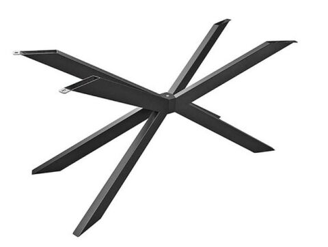 Stolová podnož Porto - 758x1800 - černá - kus