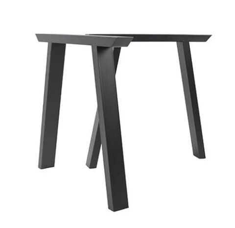 Stolová podnož Milano - 750x1800 - černá - pár