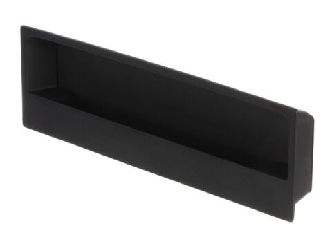 Úchytka XZ11 zápustná, 128 mm, matná černá