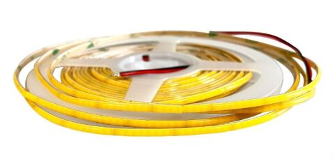 LED páska 7 W/m teplá bílá, 3mm, 24V