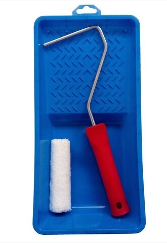 OSMO sada na natírání nábytku a palubek: vana 10 cm + váleček s držákem