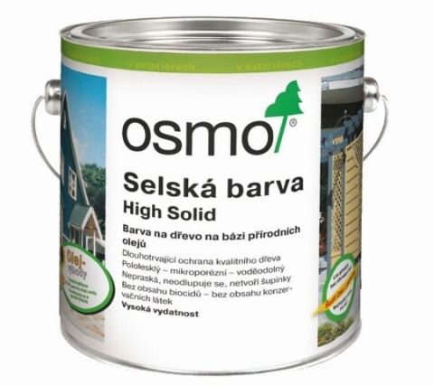 OSMO 2606 selská barva - středně hnědá, 2,5l